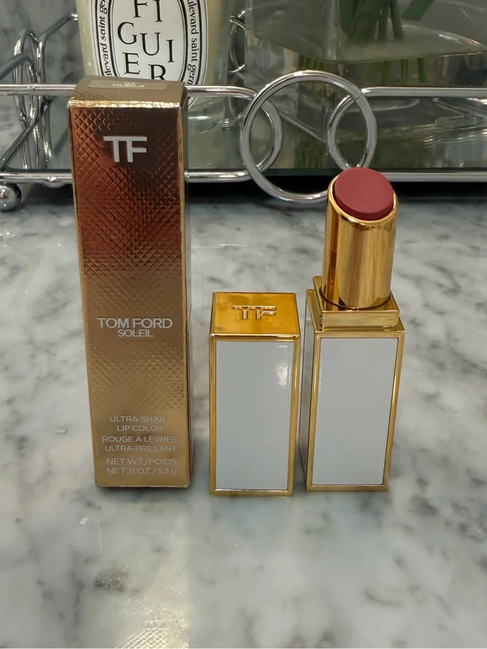 NIB- Tom Ford Soleil Ultra Shine Lipstick — Nubile (03)